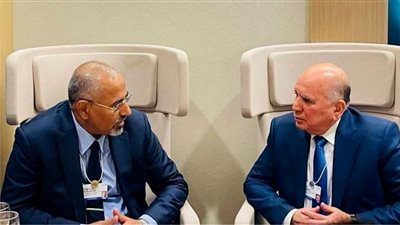 سلسلة لقاءات مهمة للرئيس عيدروس الزُبيدي في سويسرا