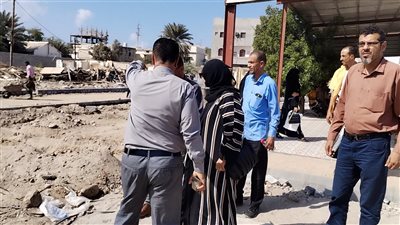 هيئة الإغاثة تتفقد الخدمات الطبية في مشفى عبود بالعاصمة عدن