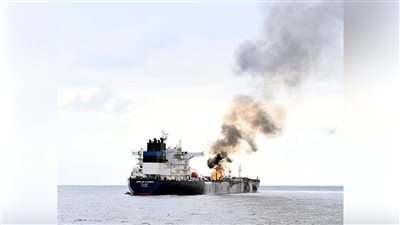 مليشيا الحوثي تستهدف ناقلة نفط بريطانية جنوب شرق خليج عدن