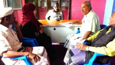 نقابة الصحفيين والإعلاميين الجنوبيين بلحج تتفقد مقر الإذاعة بالمحافظة