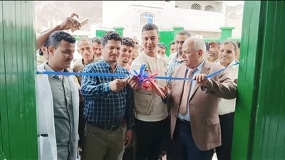 افتتاح مركز معالجة سوء التغذية والوحدة الصحية في البريقة