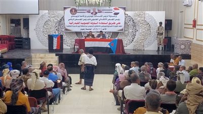 انتقالي أبين يقف أمام جملة من القضايا التي تهم المحافظة