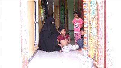 ضمور الدماغ للأطفال بالضالع.. صراع صامت مع آلام المرض 