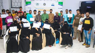 برعاية انتقالي العاصمة.. مؤسسة شباب عدن الواعد تختتم المخيم التدريبي الرمضاني الثالث