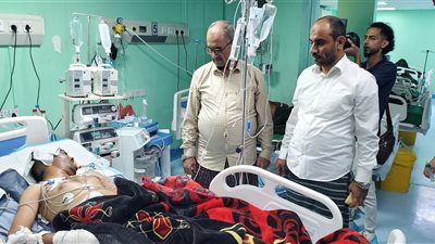 الجعدي يطلع على أوضاع جرحى القوات المسلحة في مشافي العاصمة عدن