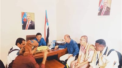 لقاء بأبين يبحث تعزيز العمل المشترك في مديريات الدلتا