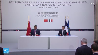 شي: على الصين وفرنسا والاتحاد الأوروبي مواجهة التصعيد في أوكرانيا