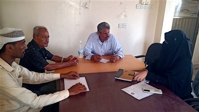 إدارة المرأة بانتقالي أبين تناقش وضع اللجان المحلية بمراكز خنفر