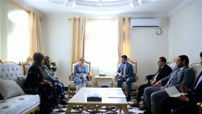 الغيثي يناقش مع سفيرة هولندا المستجدات السياسية والأوضاع الاقتصادية في بلادنا