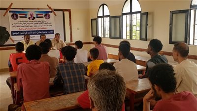 محاضرة توعوية لانتقالي أبين عن أهمية دور الشباب في تنمية المجتمع