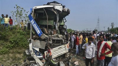 مصرع 18 شخصاً في حادث تصادم بالهند