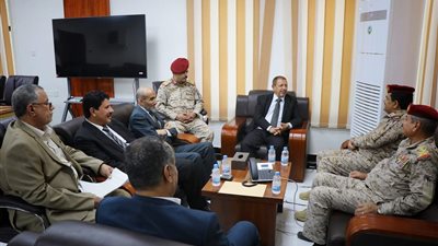 لقاء بالعاصمة عدن يناقش أوضاع القضاء العسكري بالمحافظات المحررة 