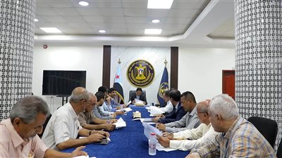 الأمانة العامة تناقش تقرير المشهد السياسي على الساحة الوطنية الجنوبية