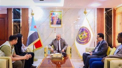 القائم بأعمال رئيس المجلس يستقبل وفد منظمة 