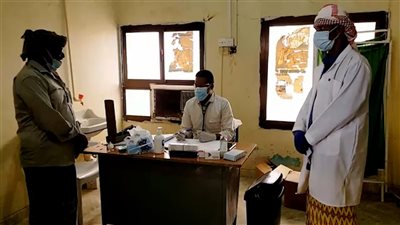 قيادة انتقالي حجر بحضرموت تتفقد الأوضاع الصحية في مستشفى الشاذلي 