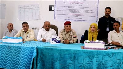 اختتام دورة تدريبية للمتطوعين الصحيين بالأزارق والحصين بمحافظة الضالع 