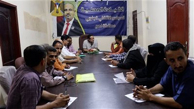 تنفيذية انتقالي لحج تقف أمام مستجدات الأوضاع السياسية والاقتصادية في المحافظة 