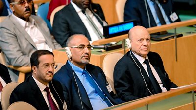 الرئيس الزُبيدي في مدينة #نيويورك الأمريكية فيديوجرافيك