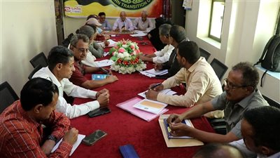  اجتماع لانتقالي الضالع يناقش الرسائل السياسية لكلمة الرئيس الزُبيدي