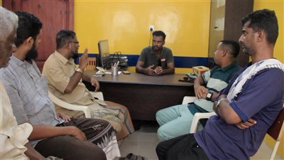 انتقالي حضرموت في زيارة لجمعية الصم والبكم بالمكلا