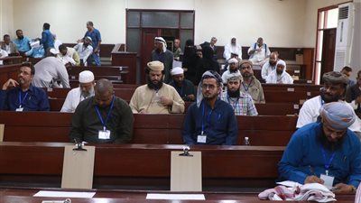 تدشين امتحانات قبول المتقدمين للحصول على ترخيص مزاولة مهنة الأمين الشرعي بعدن