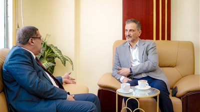 لملس والعارضة يناقشان إنشاء مبنى لمعهد القضاء وتنظيم آلية عمل التوثيق