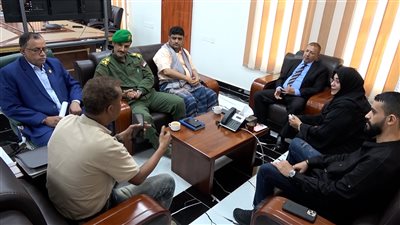رئيس مجلس القضاء يبحث تعزيز التنسيق المشترك مع الأجهزة الأمنية في عدن وأبين
