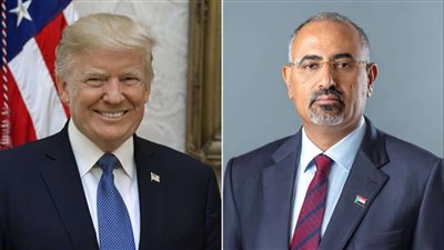 الرئيس الزُبيدي يهنئ دونالد ترامب بمناسبة انتخابه رئيسا للولايات المتحدة