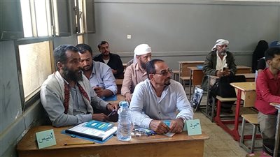 تدريب 24 مندوبًا في إعداد خطط التعافي بمديرية رصد بأبين