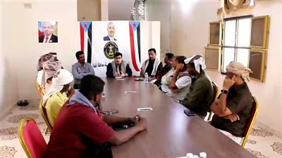 رئيس انتقالي المهرة يتفقد سير عمل الهيئة التنفيذية في مديرية المسيلة