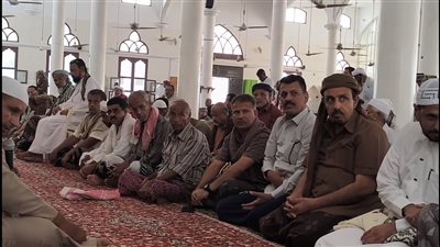 تشييع جثمان شهيد الواجب المساعد أول سعيد بارجاش بالمكلا 