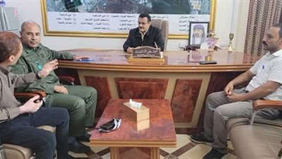 مدير عام المنصورة يناقش استعدادات افتتاح فرع السجل المدني الإلكتروني