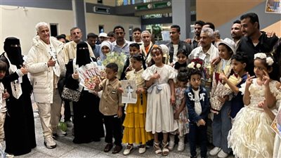 مطار عدن يستقبل الطلاب العباقرة المشاركين في مسابقة الحساب الذهني الدولية بالقاهرة