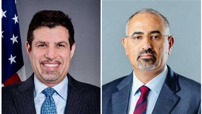 الرئيس الزُبيدي يناقش مع السفير الأمريكي مستجدات الأوضاع الاقتصادية والأمنية في بلادنا