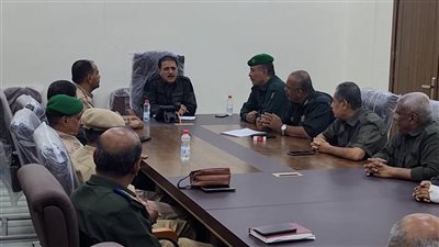 اجتماع أمني موسع في عدن لبحث التحديات الأمنية وتعزيز الاستقرار