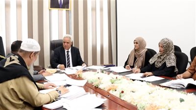 نائب وزير العدل يترأس اجتماع لجنة شؤون الموظفين لمناقشة التظلمات والطلبات