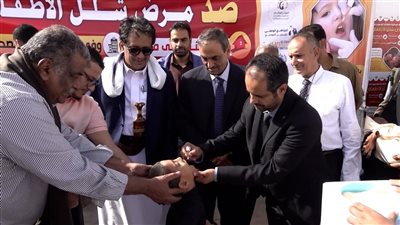 انطلاق الحملة الطارئة للتحصين ضد شلل الأطفال في شبوة