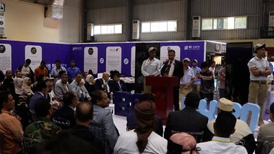 بدء فعاليات معرض رجال الأعمال في العاصمة عدن بمشاركة أكثر من 30 شركة ومؤسسة 