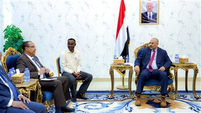 الرئيس الزُبيدي يُحذر من تنامي التخادم بين الحوثيين وحركة الشباب الصومالية وتنظيم القاعدة