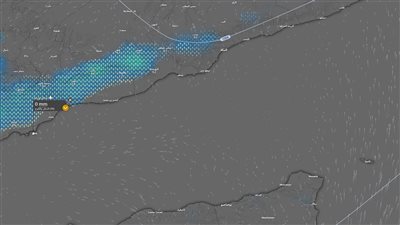 توقعات بهطول أمطار مصحوبة بالعواصف الرعدية في عموم محافظات الجنوب