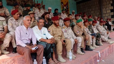 انتقالي الضالع ينفذ محاضرة توعوية لضباط وأفراد اللواء الأول صاعقة