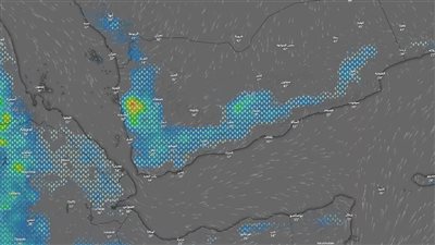 توقعات بهطول أمطار رعدية على معظم محافظات الجنوب