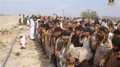 بموكب جنائزي مهيب.. الضالع تشيع الشهيد البطل يوسف عبدالعزيز 