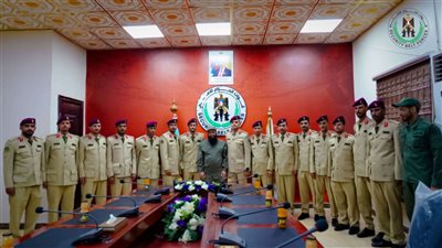 العميد الوالي يلتقي ضباط الحزام الأمني خريجي كلية زايد من الدفعة الثالثة