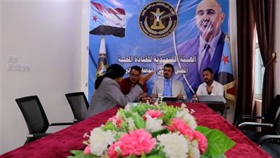 فريق التوجيه الرئاسي يعقد اجتماعاً مع مدير عام السياحة بمحافظة الضالع