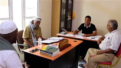 فريق التوجيه الرئاسي يطلع على أداء الإدارة القانونية والإرشاد بانتقالي حضرموت