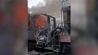 إصابة أكثر من 30 شخصا في قصف روسي على قطار ركاب بأوكرانيا