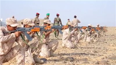 لواء الأحقاف يختتم مشروع الرماية الحية ويُظهر جاهزية قتالية عالية