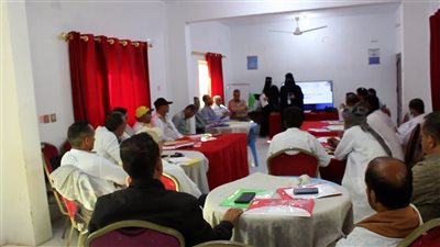 تدشين الدورة التدريبية التنشيطية لفرق الاستجابة السريعة بالضالع