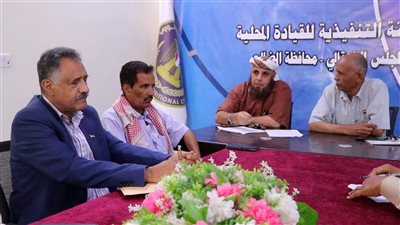 اللجان المجتمعية بالضالع تبحث تطوير أدائها وتعزيز دورها في خدمة المواطنين 
